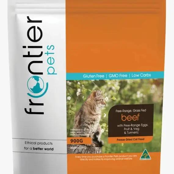 Frontier pets 凍乾主食貓糧系列 -牛肉 300g